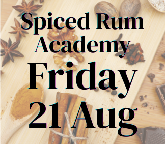 spiced rum academy fri 21 aug
