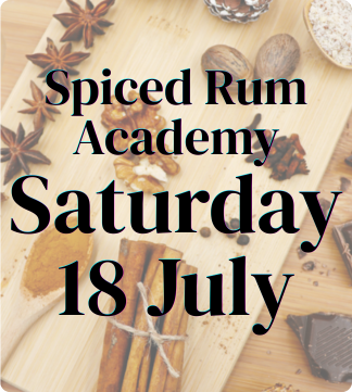 spiced rum academy sat 18 jul