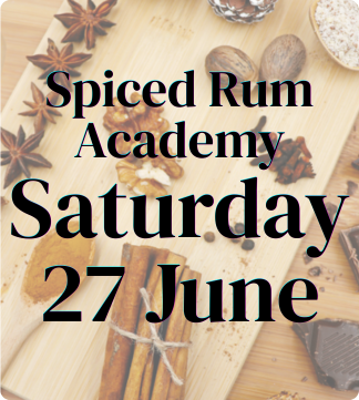 spiced rum academy sat 27 jun
