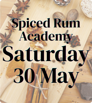 spiced rum academy sat 30 may