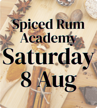 spiced rum academy sat 8 aug